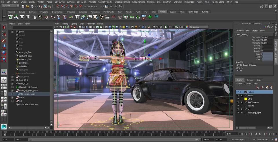 autodesk maya animation tutorial